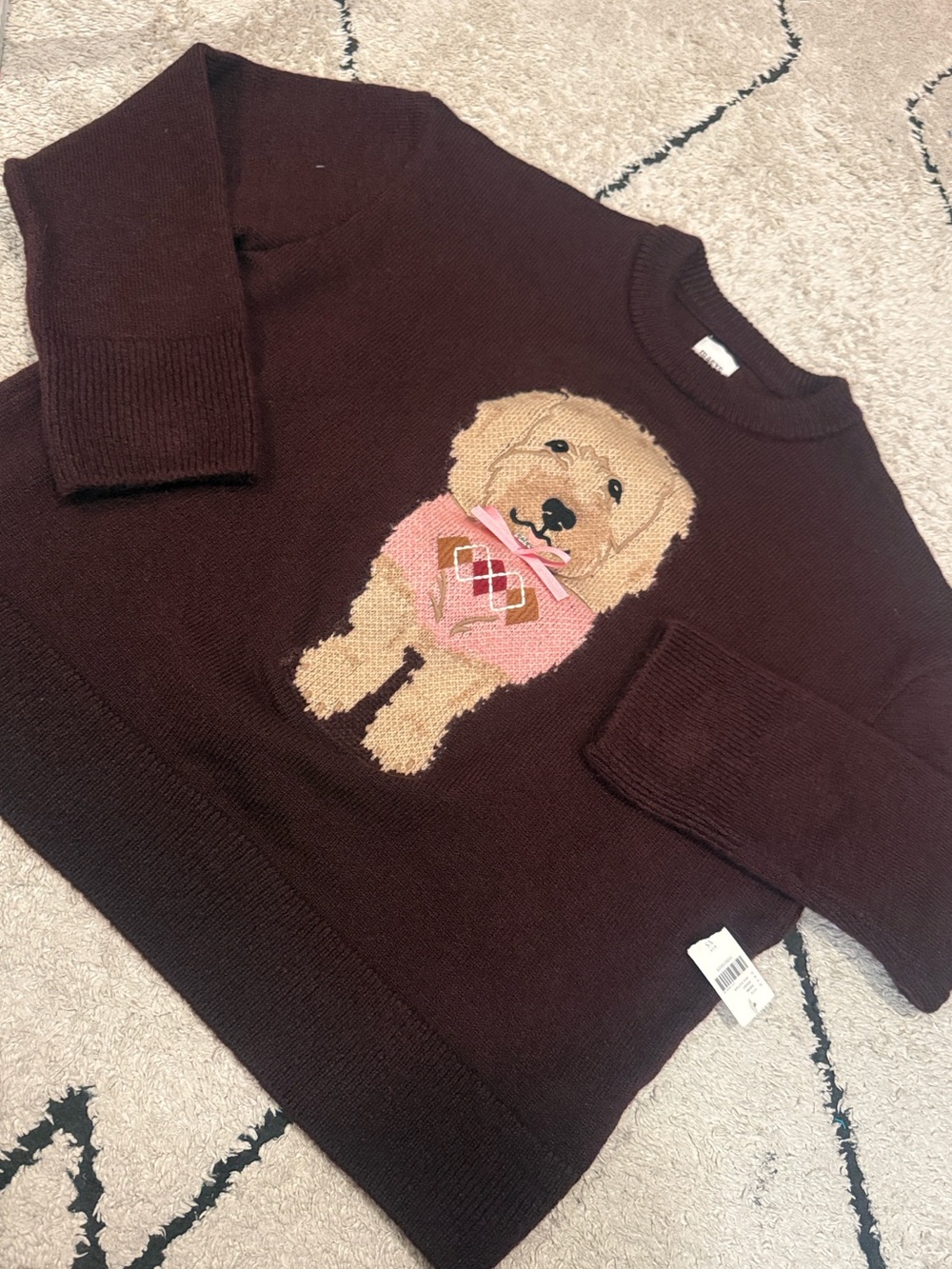 anthropologie maeve dog sweater new xs - Picture 2 of 6